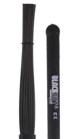 Black Out EX Cajon Brushes